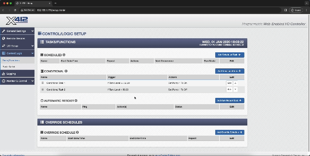 Conditional Task GIF