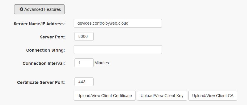 400 Series Remote Services Advanced Features Info Page