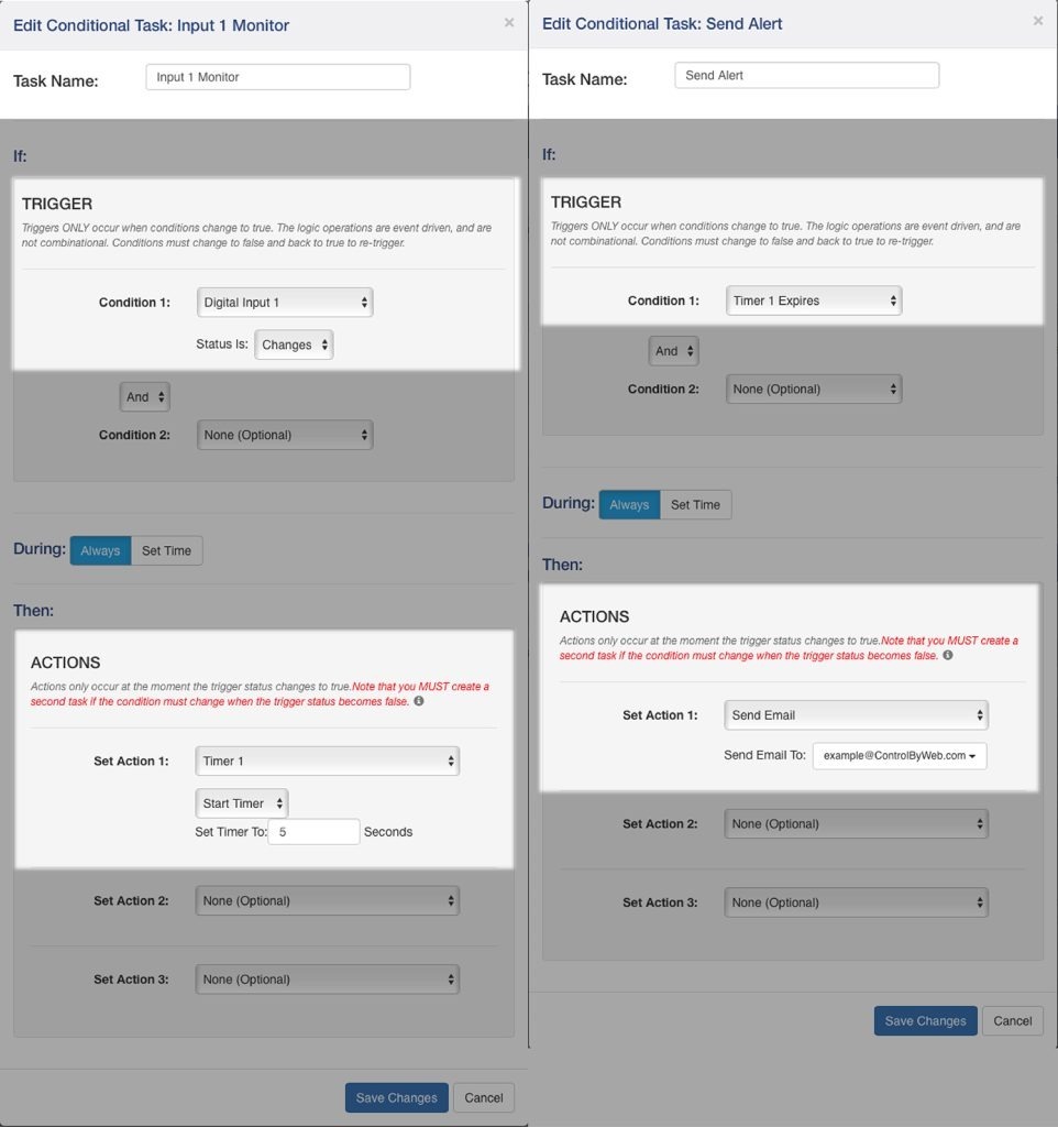 400 Series Example Timer