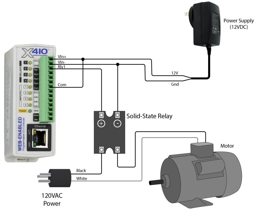 X-410 External Relay Diagram