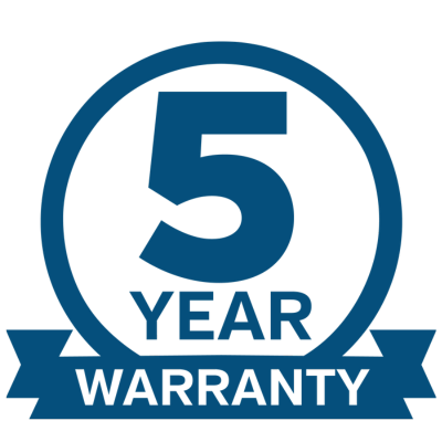 5 Year Warranty Icon