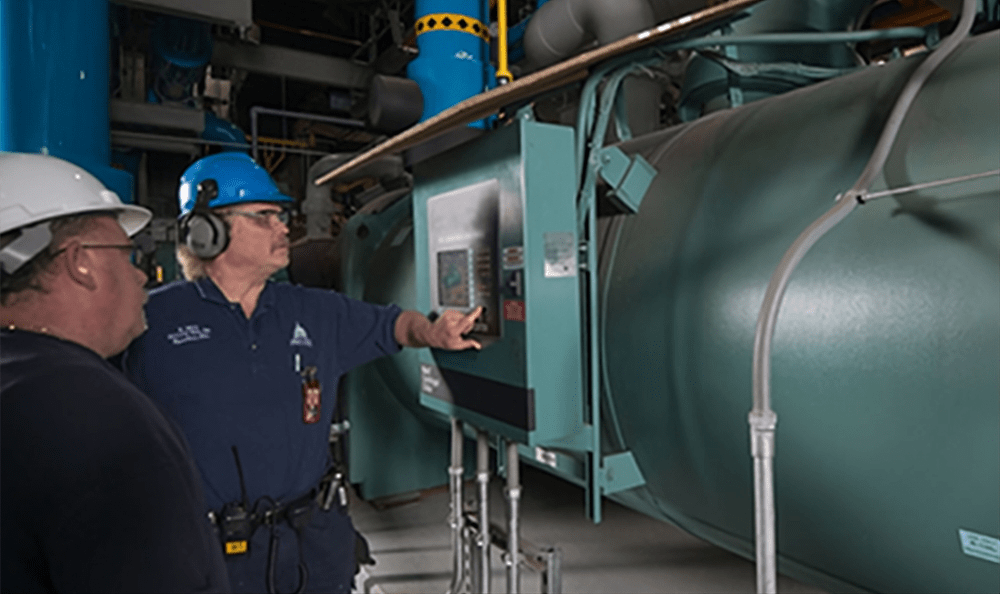 Temperature monitoring and control for industrial machines