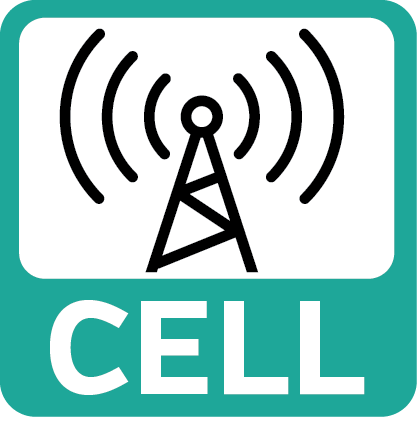 Cell Tower Square Icon V3