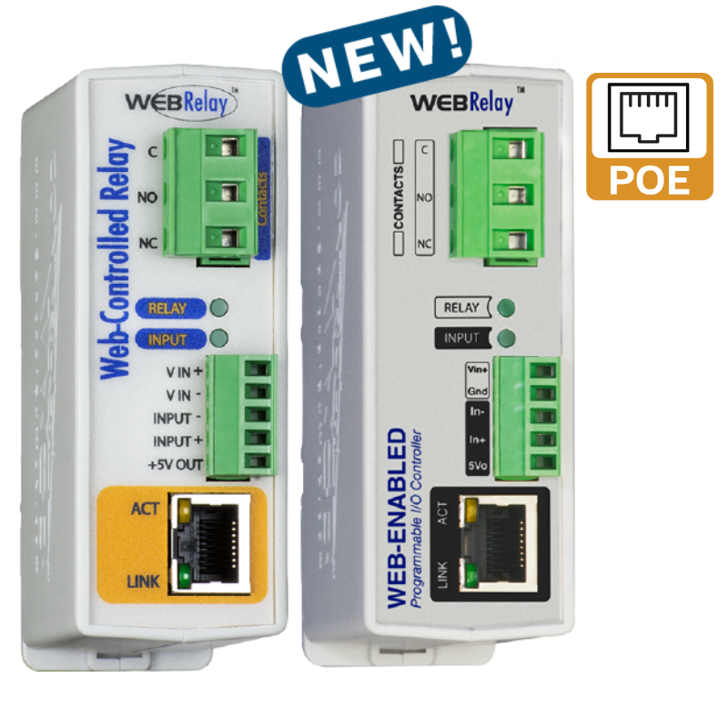 WebRelay and new WebRelay with POE Icon