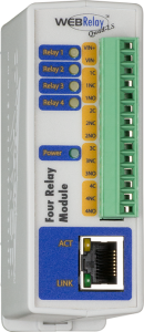 WebRelay Quad 4 Web-Controlled Relays