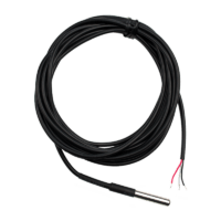 Water-Resistant Digital Temperature Sensor 4 Meters Long