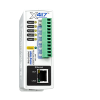 X-417™ Analog Output Module with up to 5 programmable outputs for voltage and current signals