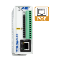 X-418 8-Channel Analog Input Module with configurable inputs for voltage and current monitoring