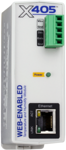 X-405 Web-Enabled Temperature and Humidity Module