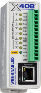 X-408 Web-Enabled Digital Input Module
