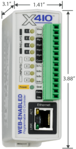 X-410 Dimensions Image