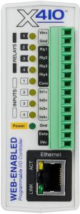 X-410 Web-Enabled Industrial Controller Front