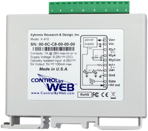 ControlByWeb Product Side Label View