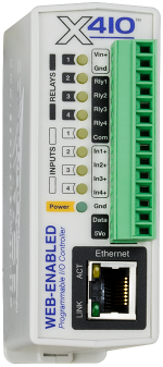 X-410 Web-Enabled Industrial Controller