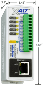 X417 dimension image white