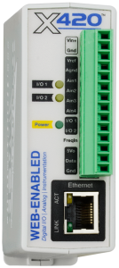 X-420 Web-Enabled Instrumentation-Grade Data Acquisition