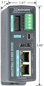 X-600M Dimensions Image